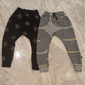2-pair - Nununu Iconic Baggy Pants pants size 8-9